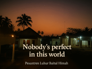 Nobody's perfect in this world